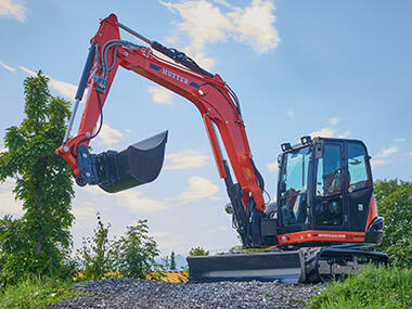 Neuer 8-Tonnen-Bagger von Kubota überzeugt