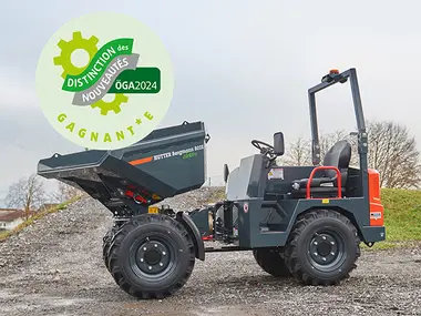 Distinction pour l’électro-dumper 802E