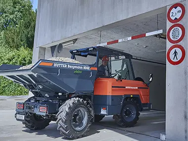 E-Dumper mit der weitaus grössten Nutzlast