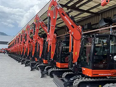 Kubota steigert Baggerproduktion