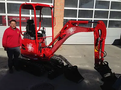 Hohl AG Baugeschäft, Werner Hohl/Heiden - Bagger Nr. 18