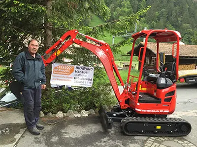 Hansueli Brawand/Grindelwald - Bagger Nr. 22