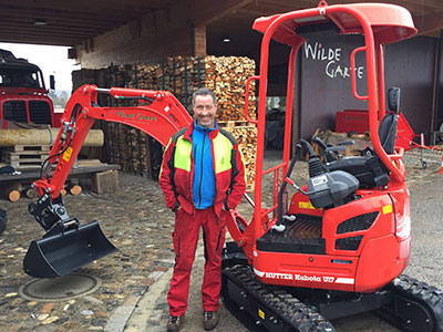 Stefan Rauber, Wilde Garte - Rauber Baumpflege GmbH/Diessenhofen - Bagger Nr. 16